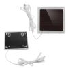 LED Solar Lights Solar Powered Security Light Kit Emergency Light Pull Switch for Home Shed Garage Tool Room