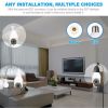 360Â¬âˆž WiFi Camera Light Bulb Security Home Cam Wireless Waterproof CCTV Monitor