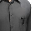 Digital Shirt Camera For Private Investigator W/ Magnetic Back + Auxiliary Light