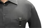 Digital Shirt Camera For Private Investigator W/ Magnetic Back + Auxiliary Light